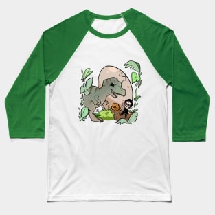 Jurassic Life Uhh Baseball T-Shirt